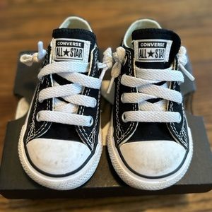 Black toddler converse